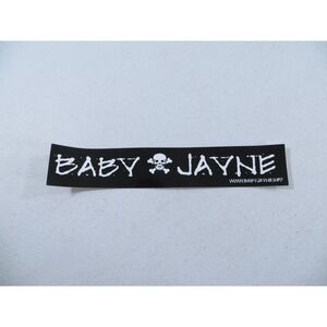 Baby Jayne Rock & Roll Band Sticker Decal 8.5" x 1.5"